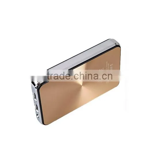 Dual USB Emergency Universal USB externer battery Charger 8000mAh Power bank for Samrtphone