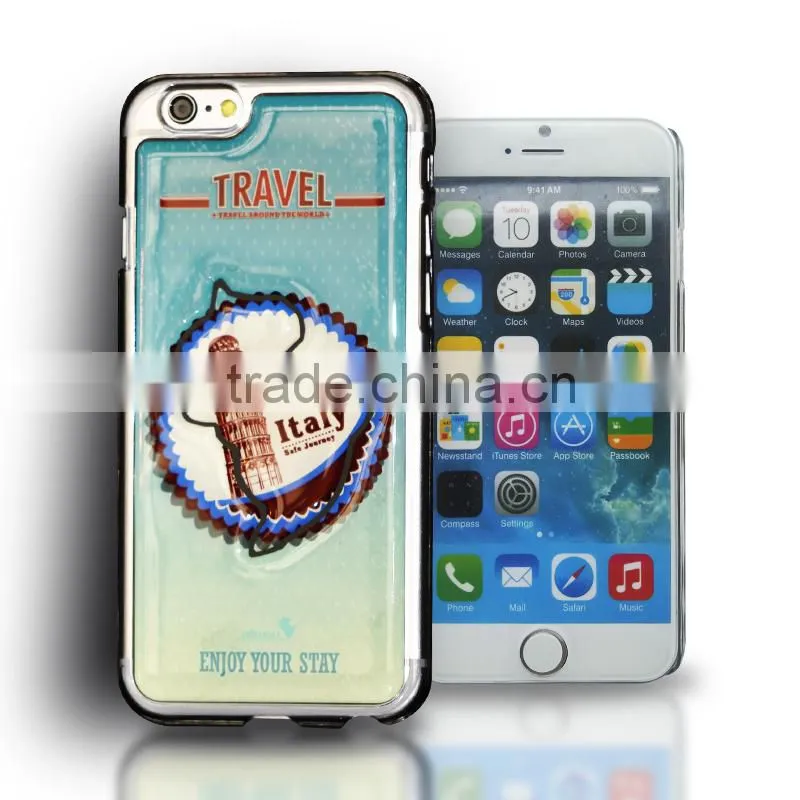 hot sale! Luxury epoxy gel skin case cover for iphone 4s 4 ,5s, 5, 6