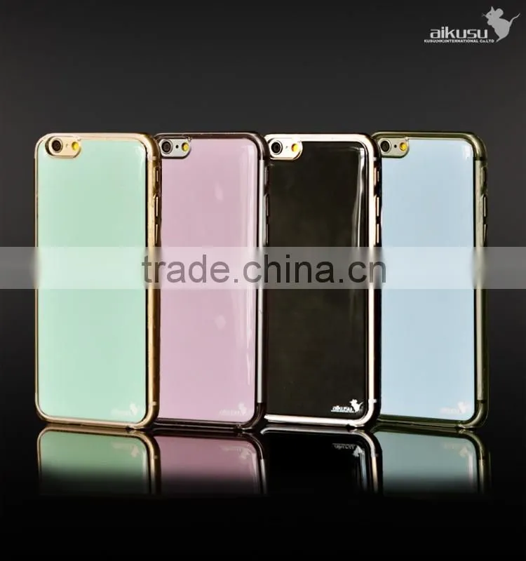 High quality epoxy gel mobile phone cover for iphone 6