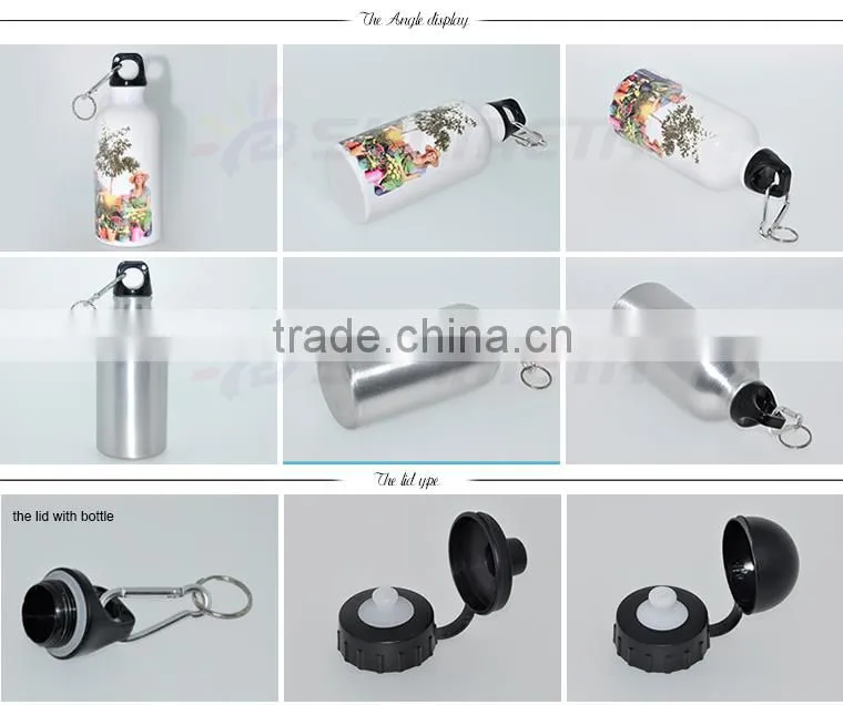 sport bottle/sport drink bottle/aluminum sport water bottle for sublimation