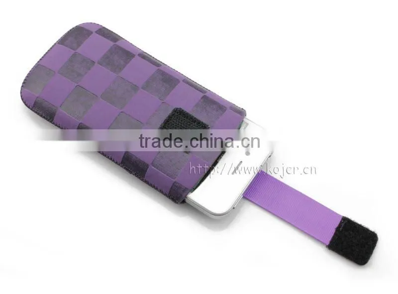 Stylish Mobile Phone Pouch for iPhone 4/4S with Belt Loop on The Back
