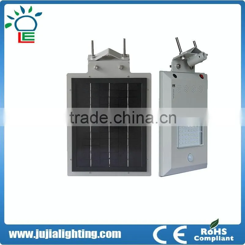 2016 new launched Bridgelux 6W aluminum solar led street light