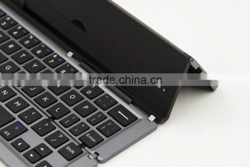 Folding rectangle wireless bluetooth keyboard