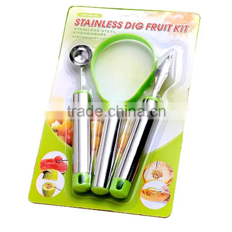 hot selling 2015 food prep baller carving knife scraper