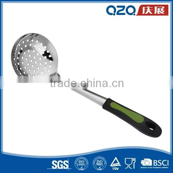 Good stability nylon handle mirror polish kitchen utensil set kitchen tool