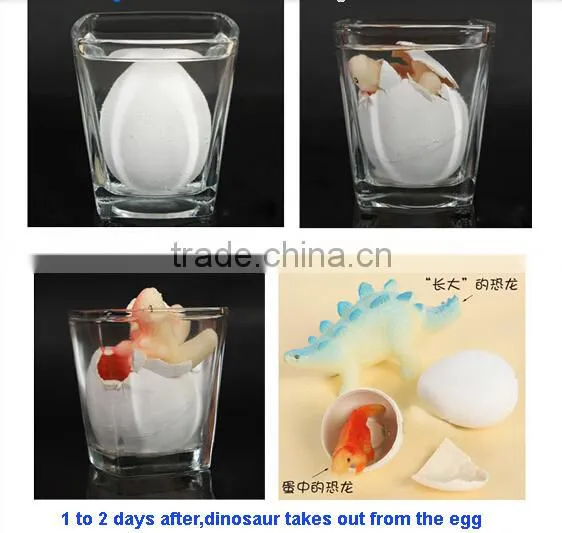 Nontoxic EVA growing dinasour egg expand in water toys