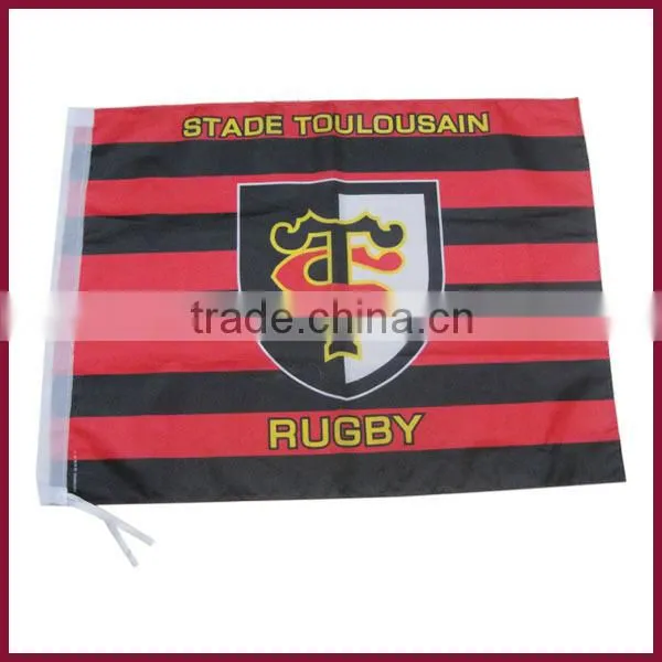 DecoratIve wholesales 170T polyester fabric small size Brazil table stand flag