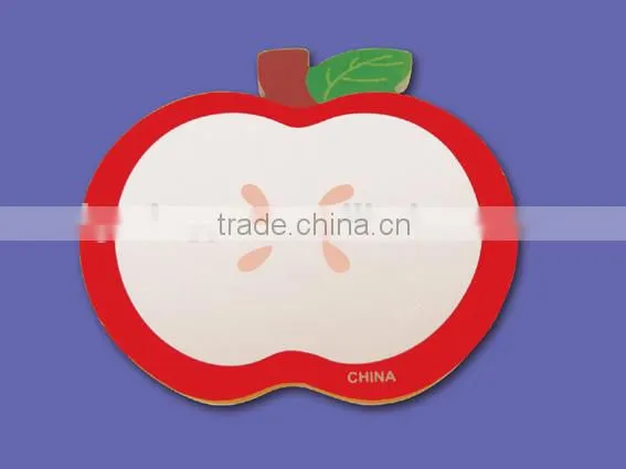 apple shape notepad