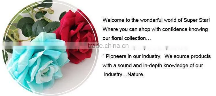 artificial silk green roses for sale