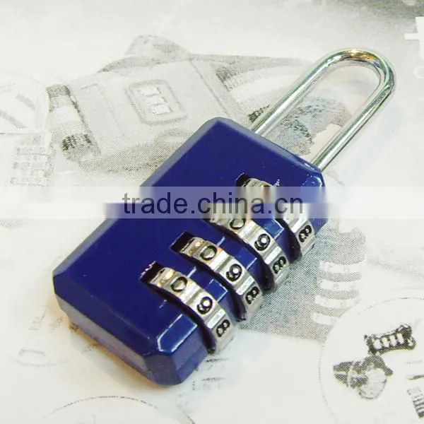 Popular 3 digital combination padlock/oem lock with more styles Silver Smart Digital Combination Padlock