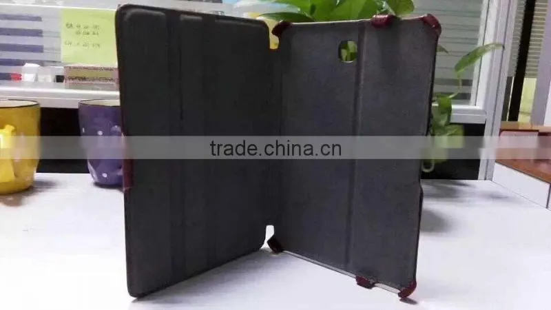 Retro Designer Book Style Leather Case For Samsung galaxy Tab S2 8.0 , six Corner protector case design