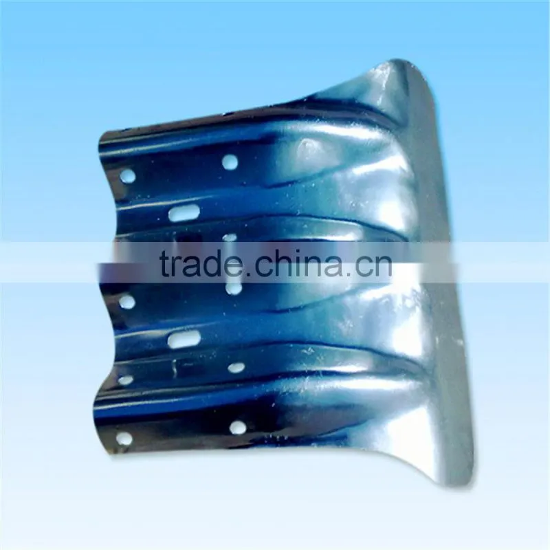 spraying plastic steel used steel terminals for thrie-beam crash barrier with low price