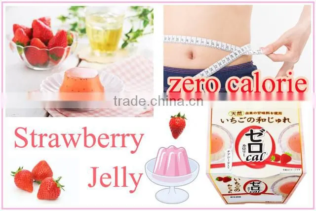 Japanese very popular wagashi ENDO's 'Zero Calorie' Japanese-style Strawberry Jelly 88g