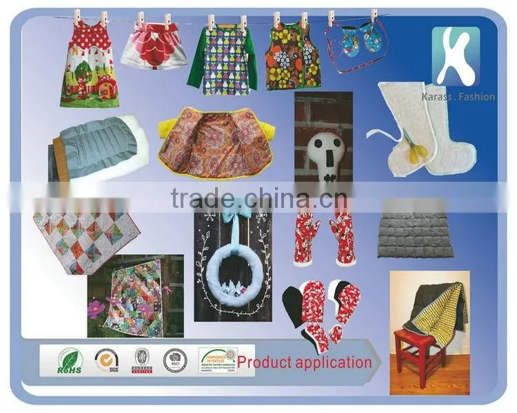Quilted Material Raw Polyester Wadding Roll