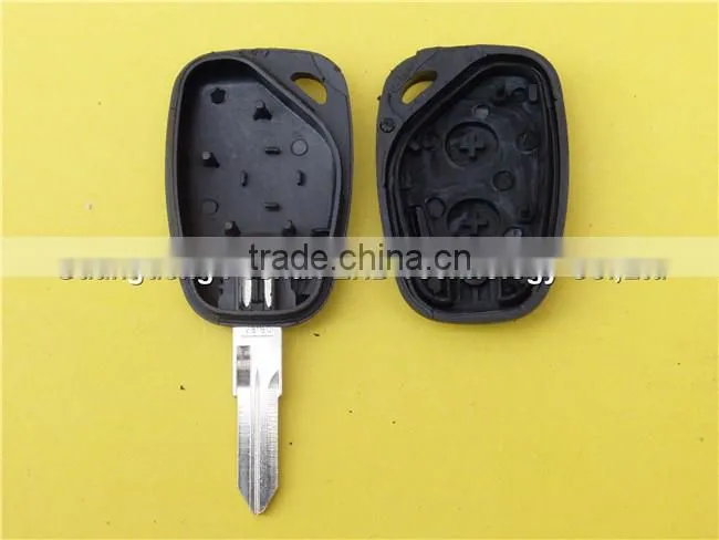 Auto Remote Replacement Key Case Fob For 2 Button Renault Clio Logan Sandero Car Key Shell Cover