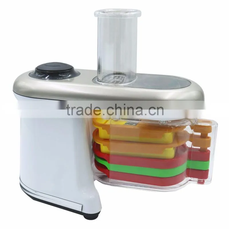 OTJ-S918 280W CE CB ISO spiral vegetable cutter spaghetti pasta shred vegetable fruit slicer tools as seen on tv