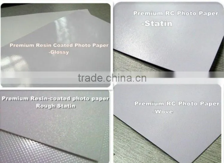 Waterproof RC Satin photo Paper for inkjet printing,silky&luster paper,260gsm