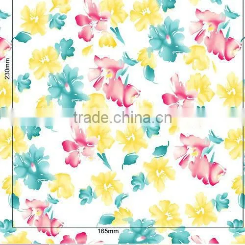 printed swimwear fabric/foil print lycra fabric