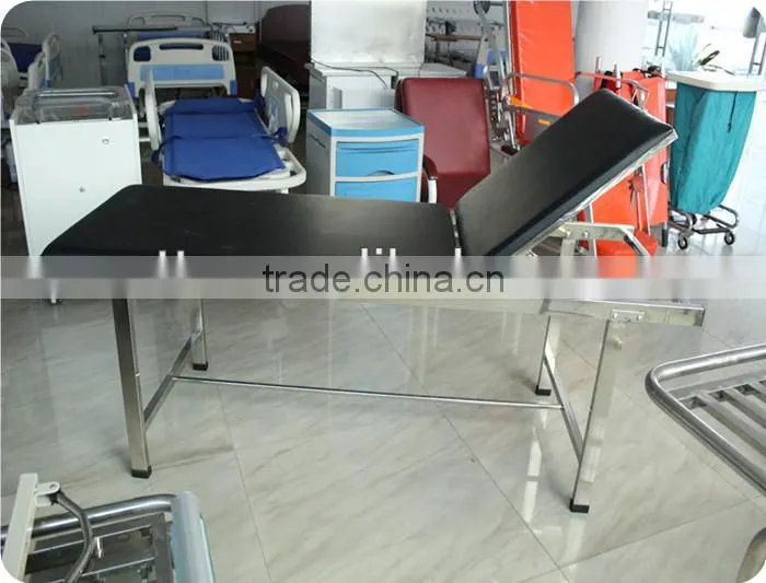 Adjustable backrest adjustable medical examination couch patient examination bed