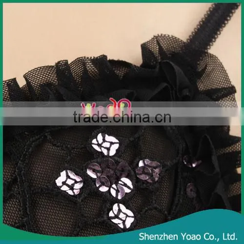 Mature Women Sexy Lingerie Black With Pink