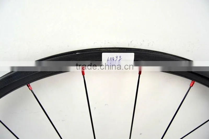 24mm carbon clincher bike road wheels set