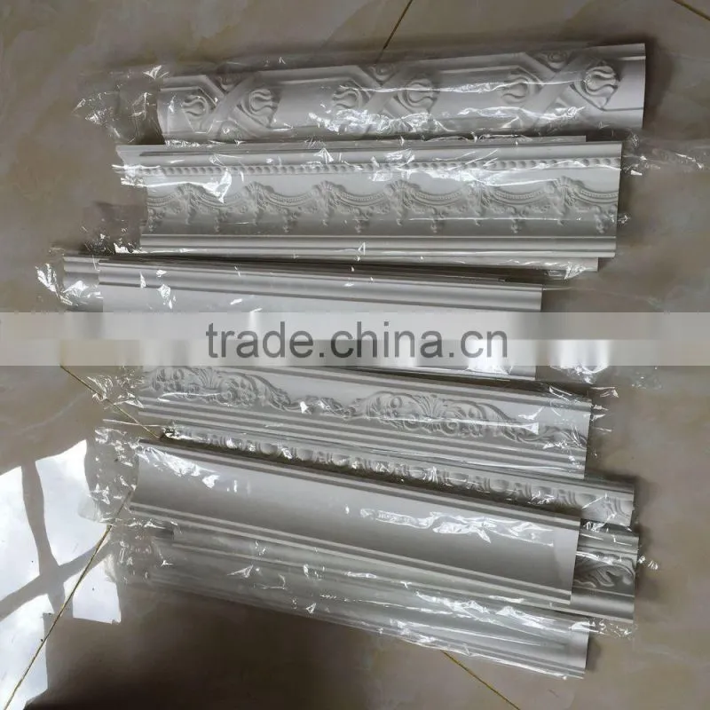 High density polyurehtane decoration products PU ceiling cornice moulding, pu cornice, pu moulding