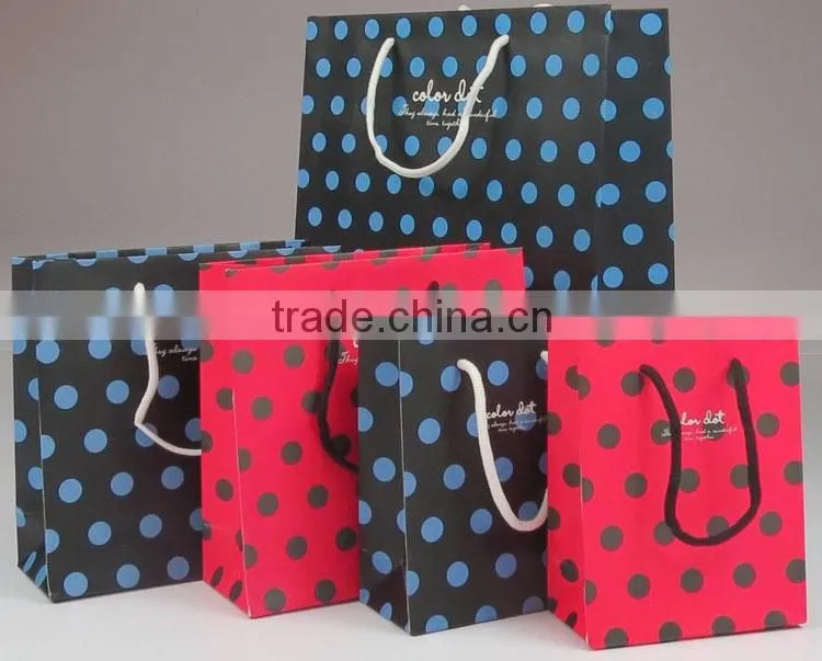 2015 High quality custom cheap craft paper bag custom brown paper bag