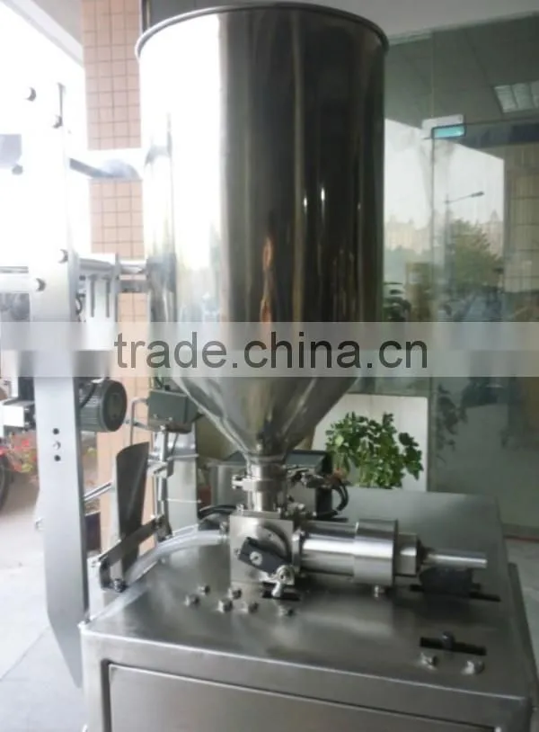 Automatic liquid packaging machine / milk , honey , ketchup , sauce