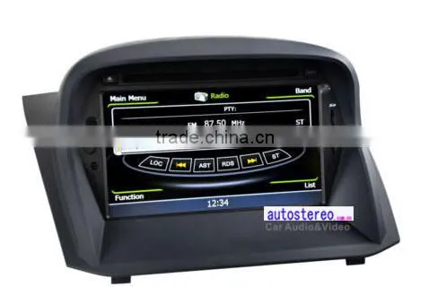 7 inch Car Stereo GPS Navigation Headunit Autoradio Multimedia Dash DVD for FordFiesta 2008-2012