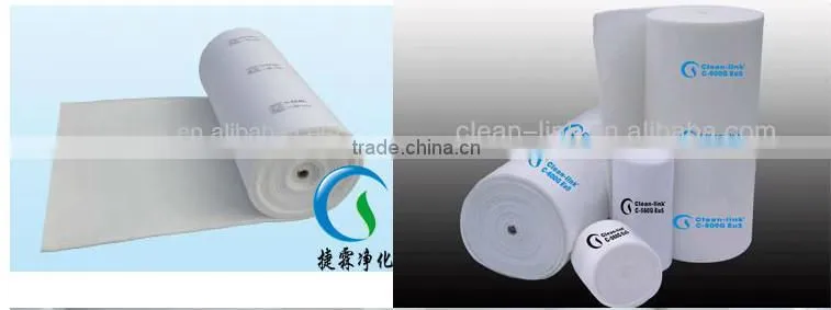 2015 New spray booth ceiling filter and air filter media and synthetic filter media