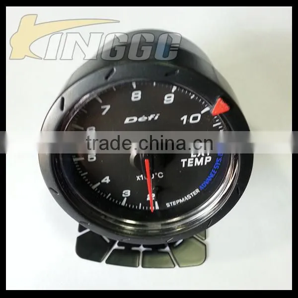 60MM Black Face Advance CR Racing Gauge