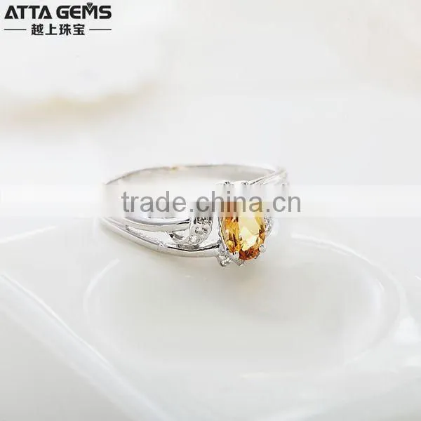 Narutal gemstones ring silver 925 ring fashion designs