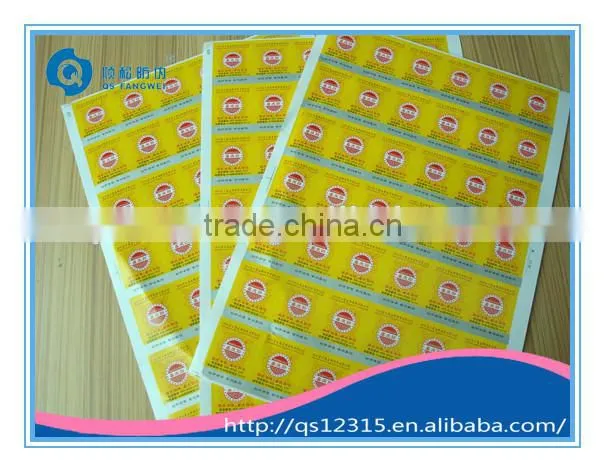 Round Glossy Art Paper Stickers