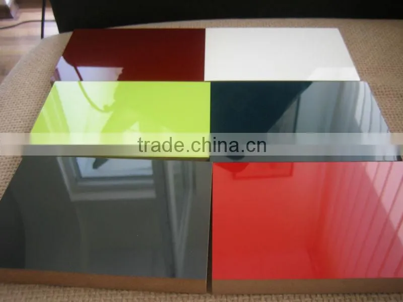 High Gloss acrylic Veneer MDF for Kitchen Furniture