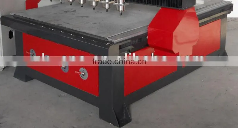 8 Heads CNC Sculpting Machine With Vacuum Table 1300*1800mm