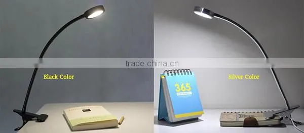 Desk Light Contemporary, LED Reading Lamps, Clamp Desk Light