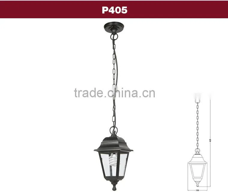 plastic hanging post light, Garden outdoor lantern light ,vintage light