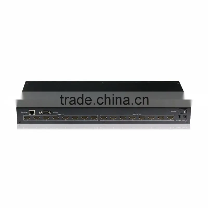 Customized hot-sale hdmi video/audio switch/matrix 8x8 hdmi matrix switch 8 in 8 out for hot video player made in China