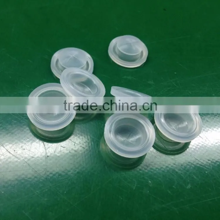 2016 new silicone one way cross check valve for bottle caps