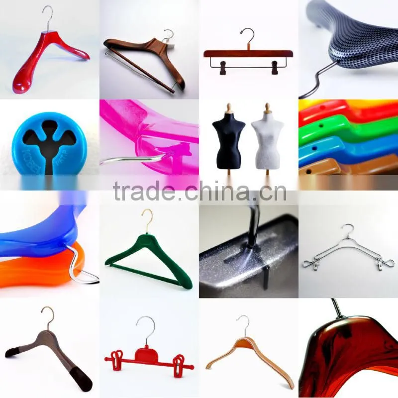 Durable Plastic Luxury Suits Hanger for Clothing Manufacturer