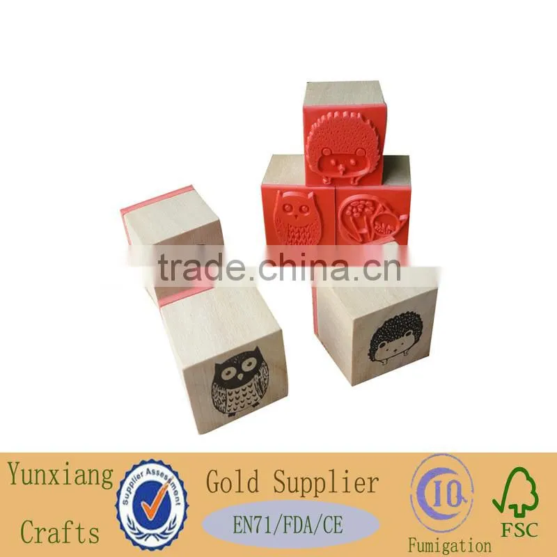 Christmas wooden stamp
