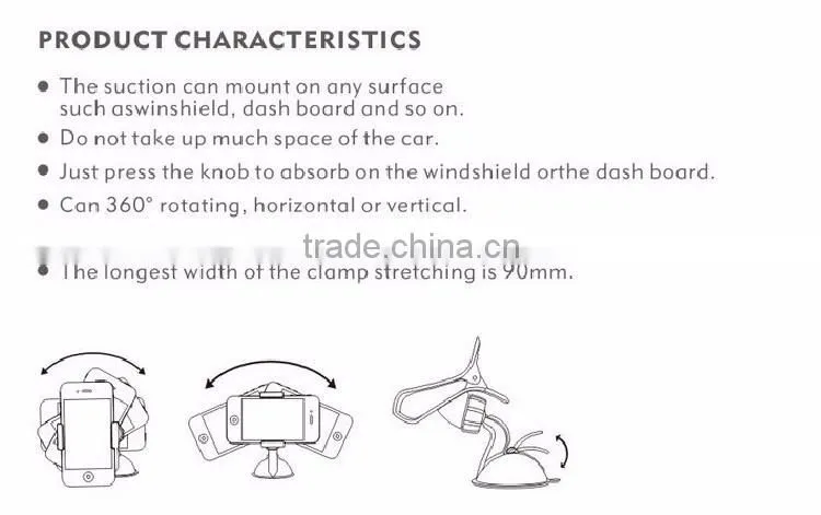 2016 Convenient Car Cup Holder For Mobile Phone Holder Car Mounts