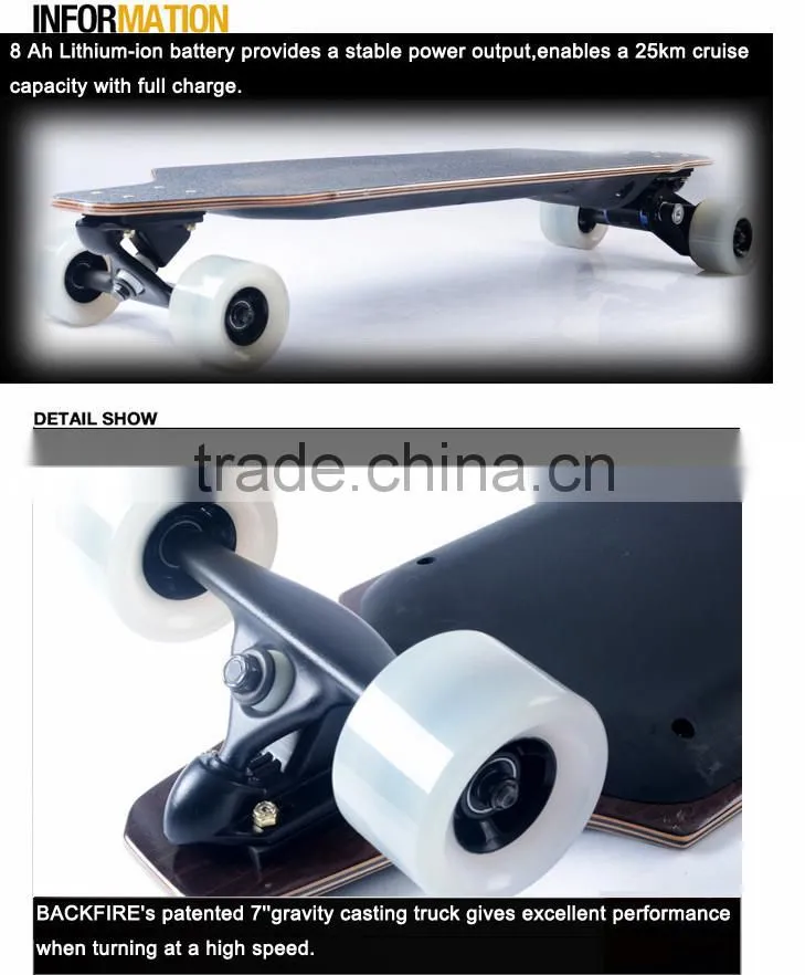 Power magneto skateboards best selling engines 1200W electric skateboard for sale
