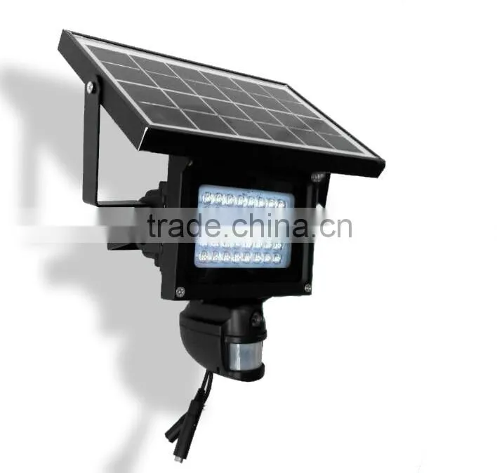 solar powered motion detection hidden Security Lighting Camera