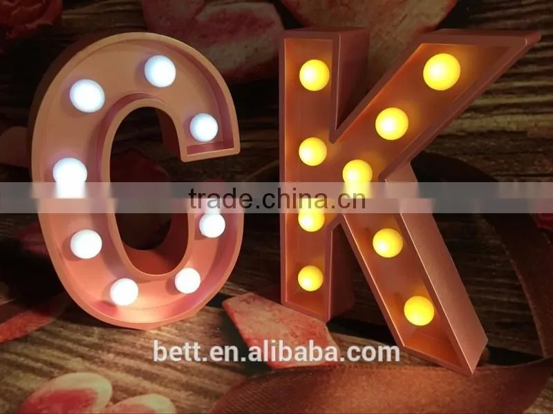christmas marquee letter decoration led letter light