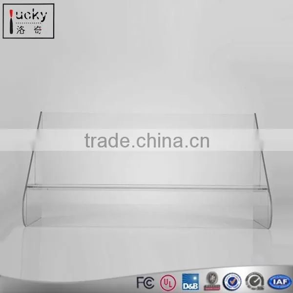 3 Tier Clear Acrylic Display Stand Rack Organizer Nail Polish Salon Wall Makeup Good Quality