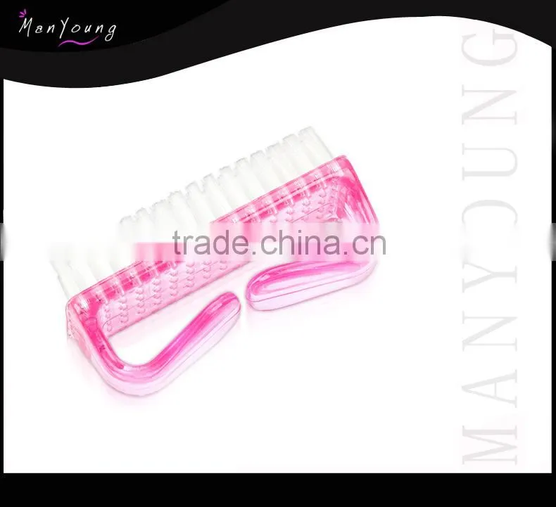 Plastic handle pedicure file nail brush ,nail care tools