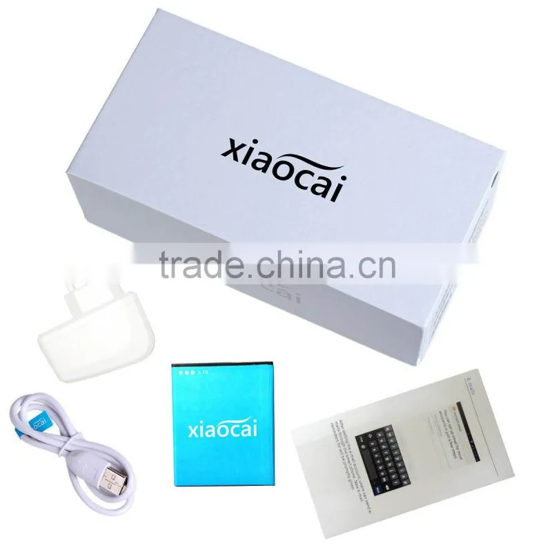 NEW! Xiaocai X9+ 5.0 inch 960*540px Quad Core Phone MTK6582 1.3GHz Andriod 4.2 OS 8.0MP Camera WIFI Bluetooth GPS 3G Smartphone