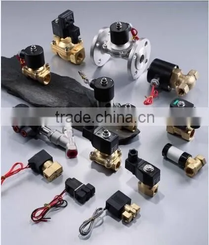 2WH Series 2 Way 2 Position Brass High Pressure Solenoid Valve