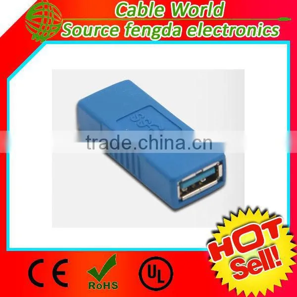 USB 3.0 female connector type A female connector/converter